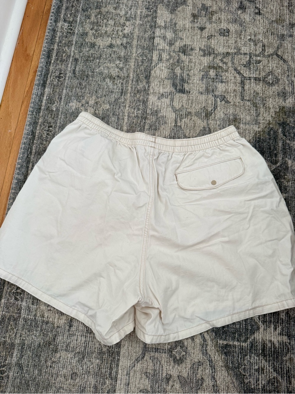 Patagonia - Women’s Cream Athletic Shorts - Picture 3 of 4
